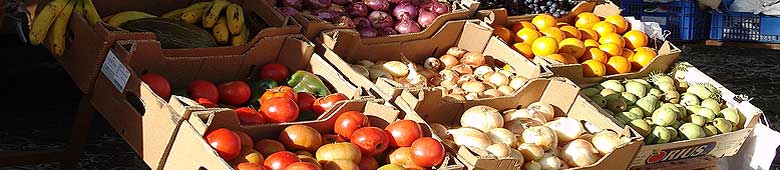 Mercadillos del agricultor en La Palma